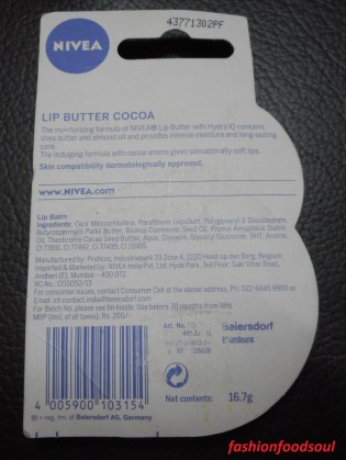 FFS_Nivea Lip Butter Cocoa 2